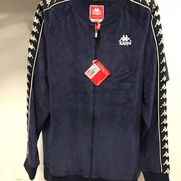 kappa zip up sweater